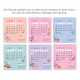 CALENDARIO DE MESA COMPACTO FLORAL CALENDARIO DE MESA COMPACTO FLORAL