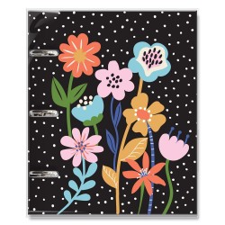 CADERNO ARGOLADO FINA IDEIA JARDIM DAS CORES