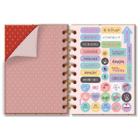 AGENDA FINA IDEIA P LOVE GARDEM KRAFT FLORES AGENDA FINA IDEIA P LOVE GARDEM KRAFT FLORES