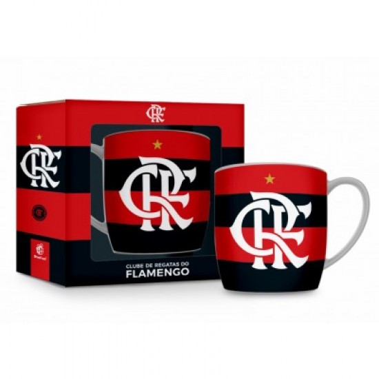 CANECA PORCELANA URBAN 300ML FLAMENGO 4 CANECA PORCELANA URBAN 300ML FLAMENGO 4