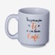 CANECA MINI TINA 100ML INSPIRACAO FE E UM BOM CAFE CANECA MINI TINA 100ML INSPIRACAO FE E UM BOM CAFE