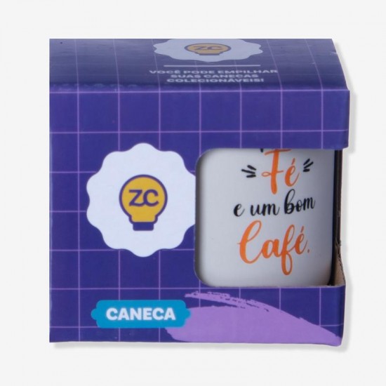 CANECA MINI TINA 100ML INSPIRACAO FE E UM BOM CAFE CANECA MINI TINA 100ML INSPIRACAO FE E UM BOM CAFE