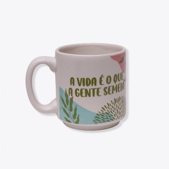Caneca Mini Tina Jardinagem 100ml – Caneca Mini Tina Jardinagem 100ml –