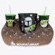 KIT ALMOFADA PIPOCA FIBRA SUEDE THE MANDALORIAN KIT ALMOFADA PIPOCA FIBRA SUEDE THE MANDALORIAN