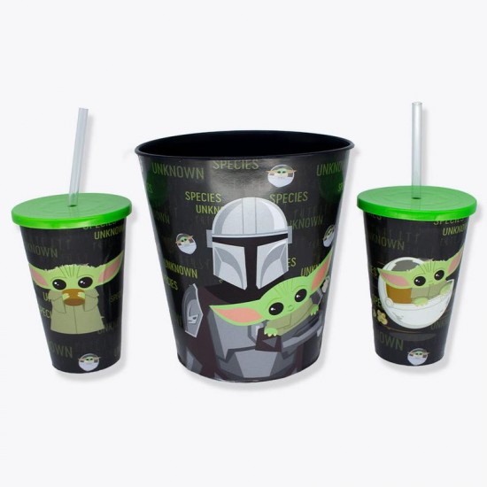 KIT ALMOFADA PIPOCA FIBRA SUEDE THE MANDALORIAN KIT ALMOFADA PIPOCA FIBRA SUEDE THE MANDALORIAN