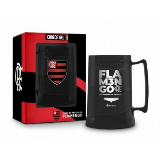 CANECA GEL 300ML FLAMENGO LIBERTADORES 1 CANECA GEL 300ML FLAMENGO LIBERTADORES 1