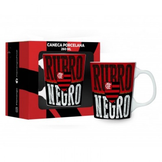 CANECA PORCELANA PREMIUM FLAMENGO CANECA PORCELANA PREMIUM FLAMENGO