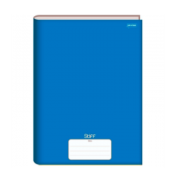 CADERNO BROCHURAO UNIV 96F AZUL STIFF CADERNO BROCHURAO UNIV 96F AZUL STIFF