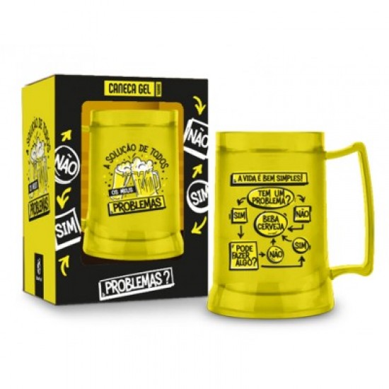 CANECA GEL 300ML TEMAS SOLUCAO DE TODOS OS PROBLEMAS CANECA GEL 300ML TEMAS SOLUCAO DE TODOS OS PROBLEMAS