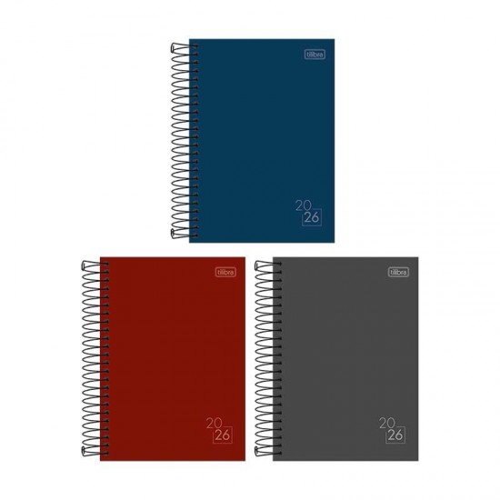 Agenda Anual Tilibra Spice Capa Dura Espiral 2026 – Organização com Estilo e Praticidade Agenda Anual Tilibra Spice Capa Dura Espiral 2026 – Organização com Estilo e Praticidade