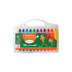 GIZ DE CERA GEL 12 CORES UND GIZ DE CERA GEL 12 CORES UND