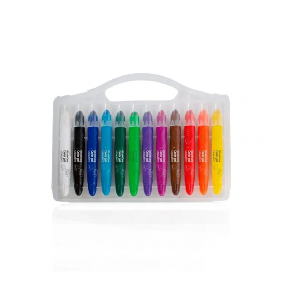 GIZ DE CERA GEL 12 CORES UND