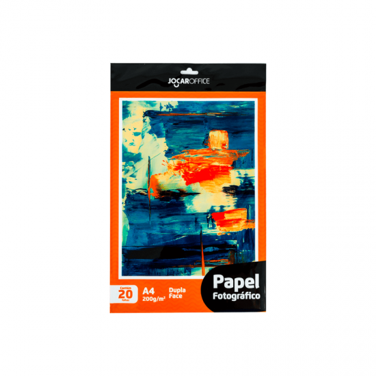 Papel Foto Dupla Face A4 200 g/m² – Jocar Office Papel Foto Dupla Face A4 200 g/m² – Jocar Office