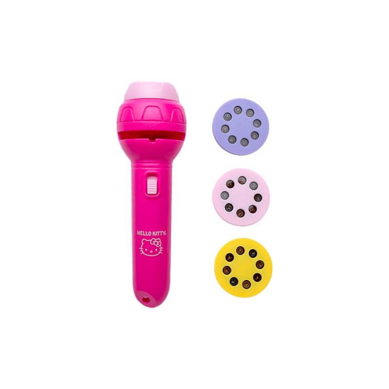 LANTERNA PROJETORA HELLO KITTY / 3 SLIDES LETRON