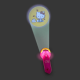LANTERNA PROJETORA HELLO KITTY / 3 SLIDES LETRON