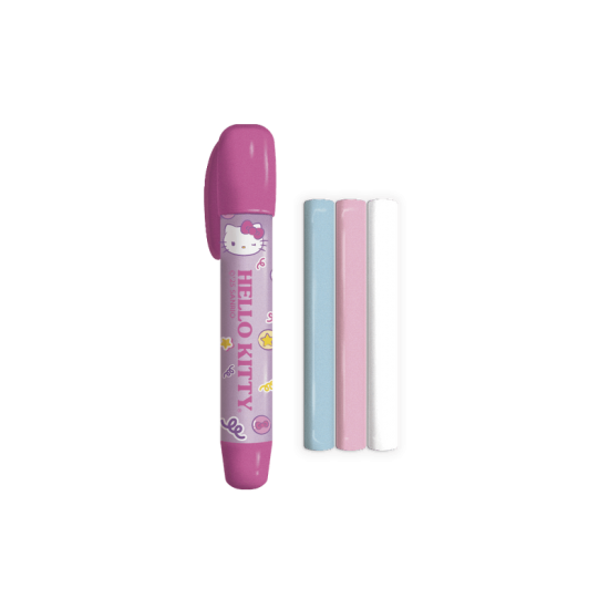 BORRACHA CANETA RETRATIL HELLO KITTY BLISTER LEO LEO