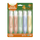 GUACHE BISNAGA PONTA PINCEL C/ 5 UND 25 ML LEO LEO GUACHE BISNAGA PONTA PINCEL C/ 5 UND 25 ML LEO LEO