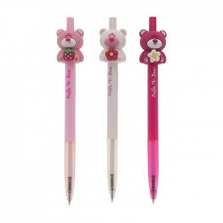 CANETA RETRATIL LOVE URSINHO 0.7MM MOLIN