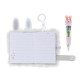 MINI CADERNO LOVE COELHO+CANETA 4 CORES