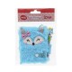 MINI CADERNO LOVE RAPOSA +CANETA 4 CORES MINI CADERNO LOVE RAPOSA +CANETA 4 CORES