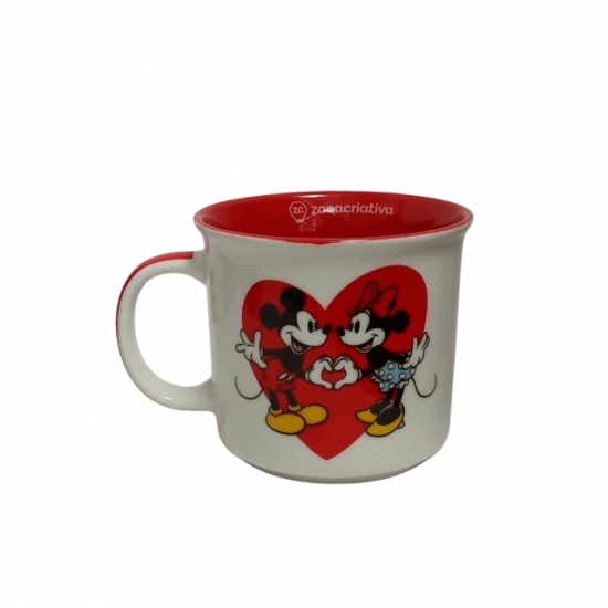 CANECA TOM 350ML MICKEY E MINNIE NAMORADOS CANECA TOM 350ML MICKEY E MINNIE NAMORADOS