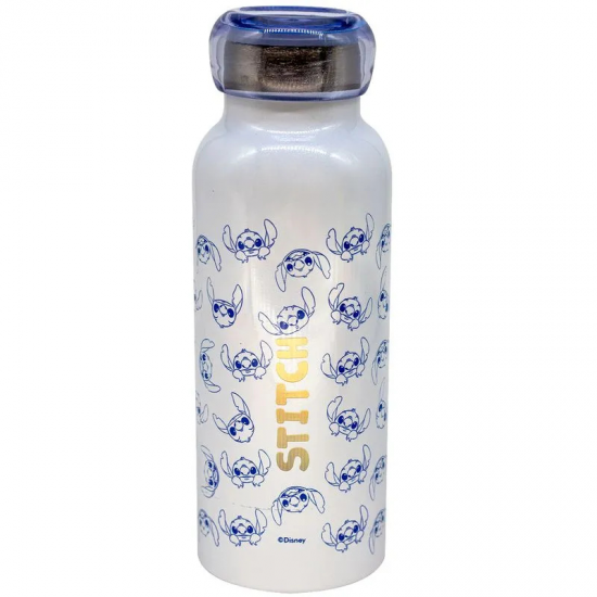 GARRAFA BUBBLE 500ML STITCH HOLOGRAFICO