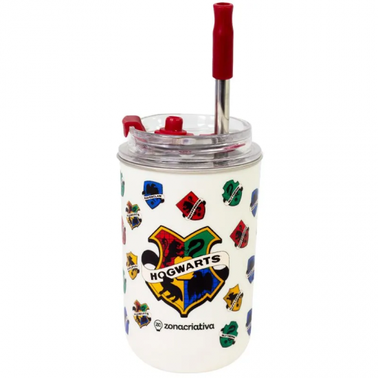 COPO NEO C/CANUDO 300ML HOGWARTS COPO NEO C/CANUDO 300ML HOGWARTS