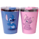 Kit Copo Snap Stitch e Angel 300ml em Aço Inox Kit Copo Snap Stitch e Angel 300ml em Aço Inox