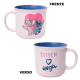 CANECA TOM 350ML STITCH E ANGEL NAMORADOS CANECA TOM 350ML STITCH E ANGEL NAMORADOS