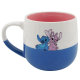 Caneca Maggie Stitch e Angel 400ml – Cerâmica Criativa, Presente Fofo Caneca Maggie Stitch e Angel 400ml – Cerâmica Criativa, Presente Fofo