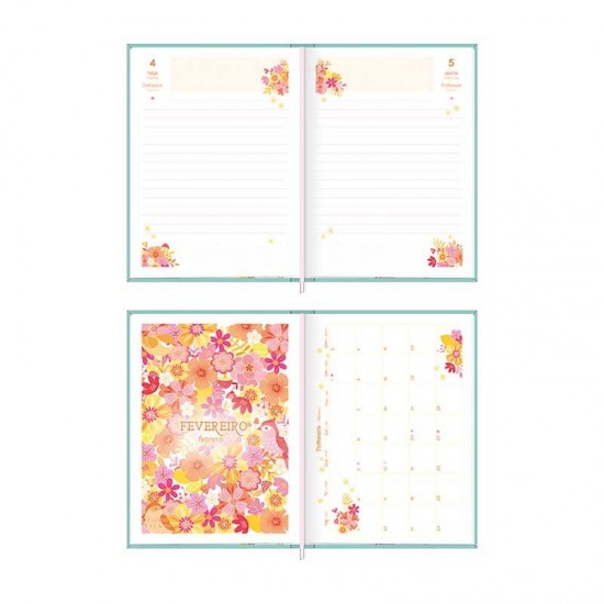 Agenda Anual Charme Brochura - Tilibra