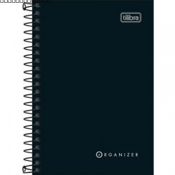aderneta Espiral Capa Flexível Organizer 160 Folhas – Tilibra aderneta Espiral Capa Flexível Organizer 160 Folhas – Tilibra