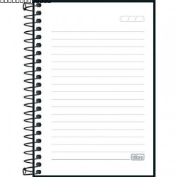 aderneta Espiral Capa Flexível Organizer 160 Folhas – Tilibra