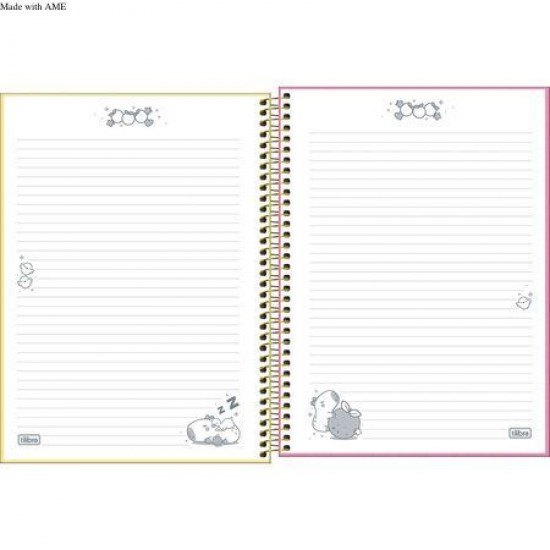 Caderno Espiral Capa Dura Universitário 1 Matéria CapyClub 80 Folhas – Tilibra Caderno Espiral Capa Dura Universitário 1 Matéria CapyClub 80 Folhas – Tilibra