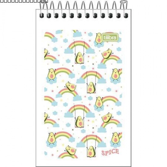 Caderno Espiral Capa Dura Universitário 1 Matéria Snoopy Fit 80 Folhas – Tilibra