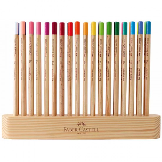 Lápis de Cor Faber-Castell Natural Edition 36 Cores – Edição Limitada Lápis de Cor Faber-Castell Natural Edition 36 Cores – Edição Limitada