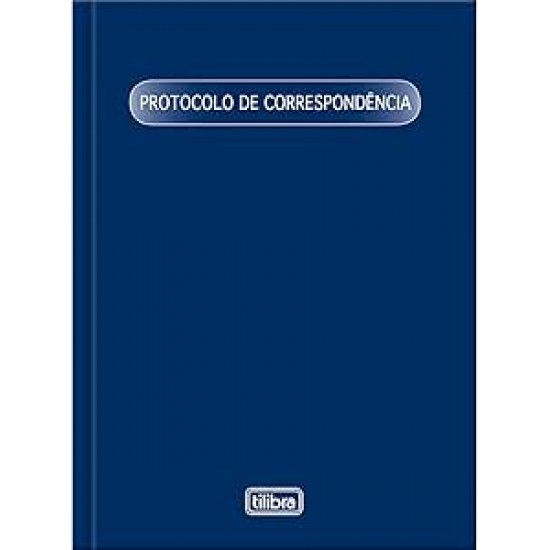 Livro Protocolo de Correspondência 52 Folhas – Tilibra