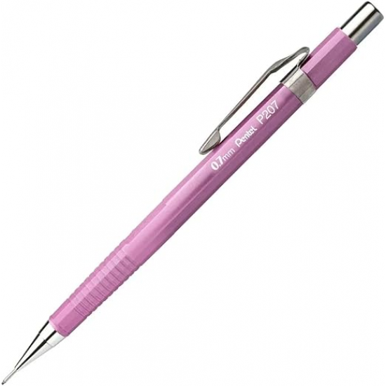 Lapiseira Pentel P207 0.7mm Lilás – Precisão e Estilo Suave para o Dia a Dia Lapiseira Pentel P207 0.7mm Lilás – Precisão e Estilo Suave para o Dia a Dia