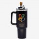 Canecão Térmico Hogwarts 1,15 L com Canudo e Pingente Canecão Térmico Hogwarts 1,15 L com Canudo e Pingente