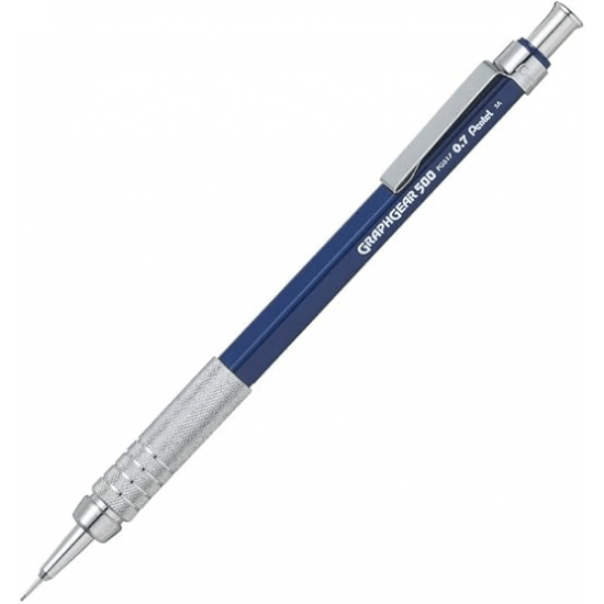 Lapiseira Pentel Graphgear PG527 0.5mm Azul – Alta Precisão e Conforto Profissional Lapiseira Pentel Graphgear PG527 0.5mm Azul – Alta Precisão e Conforto Profissional
