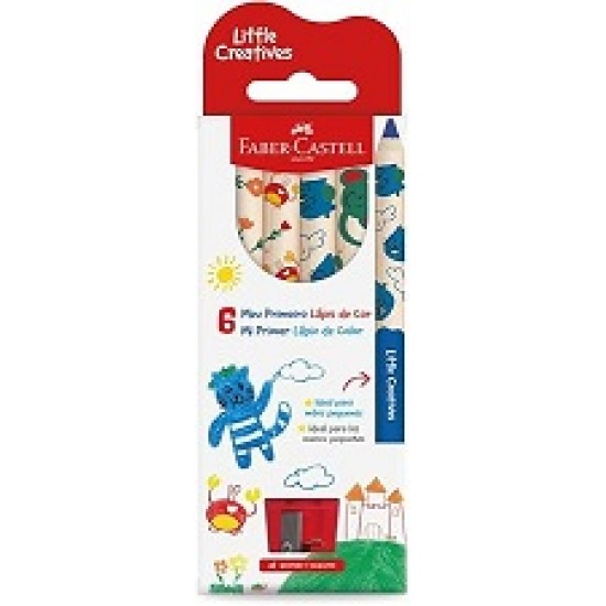 MEU PRIMEIRO LÁPIS DE COR CREATIVES FABER CASTELL MEU PRIMEIRO LÁPIS DE COR CREATIVES FABER CASTELL