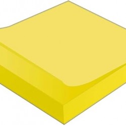 Bloco Adesivo Tili Notes – Amarelo Neon | Anotações com Destaque
