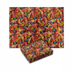 PAPEL DE PRESENTE PERSONAGENS