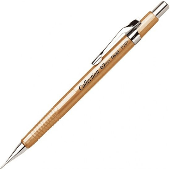 Lapiseira Pentel Sharp P207 Dourada Lapiseira Pentel Sharp P207 Dourada