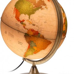 GLOBO DISCOVERY CREATION ANTIGO COM LUZ 30CM BI-VOLT