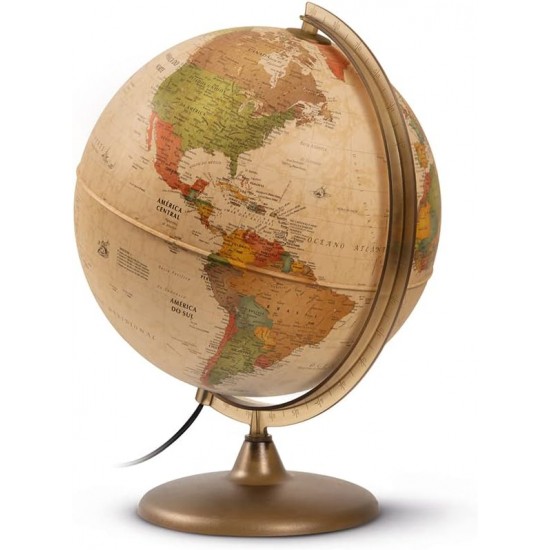 GLOBO DISCOVERY CREATION ANTIGO COM LUZ 30CM BI-VOLT GLOBO DISCOVERY CREATION ANTIGO COM LUZ 30CM BI-VOLT