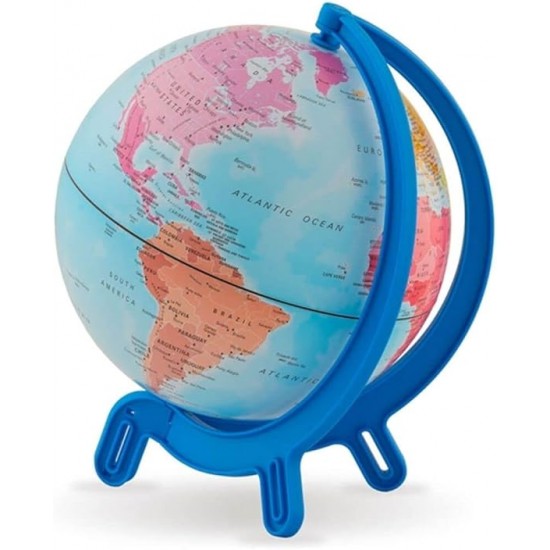 GLOBO GIACOMINO POLÍTICO AZUL 16CM - 0316