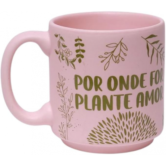 Caneca Jardim Plante Amor 100 ml Zona Criativa Caneca Jardim Plante Amor 100 ml Zona Criativa