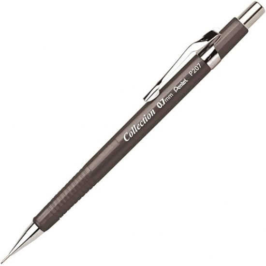 Lapiseira Pentel Sharp P207 0.7mm Preta – Resistência e Precisão para o Uso Diário Lapiseira Pentel Sharp P207 0.7mm Preta – Resistência e Precisão para o Uso Diário
