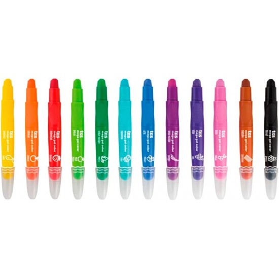GIZ RETRATIL TRIS MEGA COLOR C/12 GIZ RETRATIL TRIS MEGA COLOR C/12